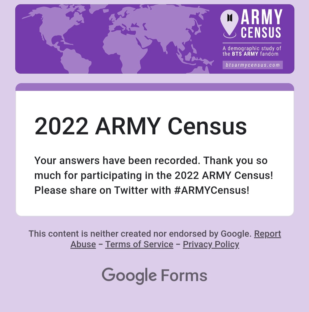 tarryn_park's tweet image. i have completed my #ARMYCensus2022 #saarmy #btsarmyza #southafricanbtsarmy #ARMYCensus