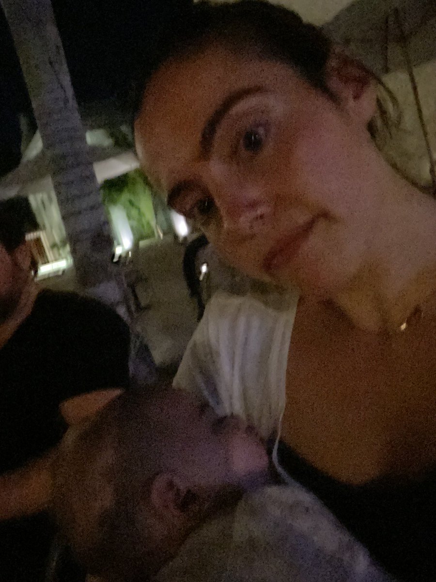 brittluongo's tweet photo. @SunwingVacay this is what you did to us. Our first flight with a 7 month old was 36 hours delayed and we’re waiting outside at 2 am for them to scramble and try to find us a room because you cancelled it on us. This is a massive shitshow. #boycottsunwing https://t.co/q7iu9425Gm