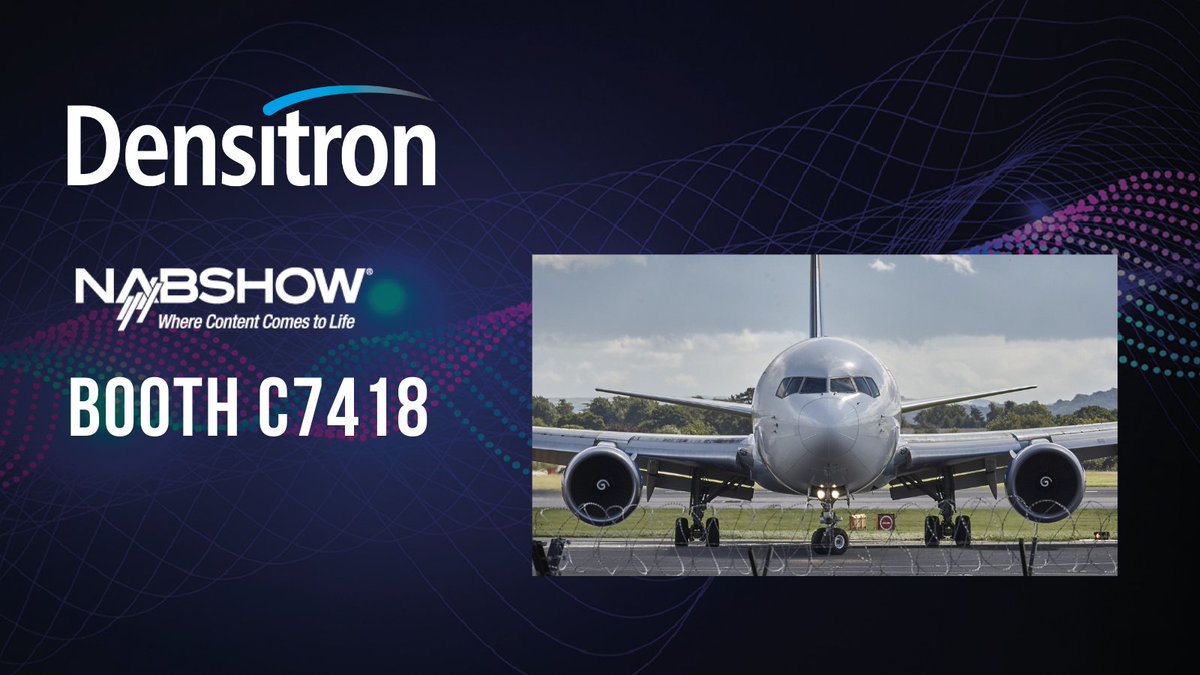 Densitron's tweet photo. The Densitron team are on their way to @NABShow. Safe travels to everyone making the journey. It's been a while! Visit us on Booth C7418 on the show floor - https://t.co/yEBAHCEN98
#Densitron #DisplayTechnology #DisplaySolutions #DisplayMonitors #NABShow #IDS #UReady #Tactila https://t.co/Efnmb14ufI
