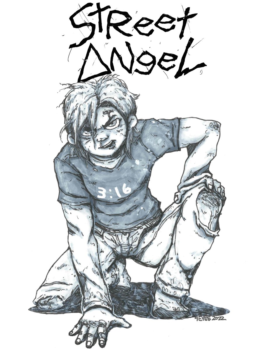 Here is my attempt at #streetangel #comicbook fanart. #makemorecomix