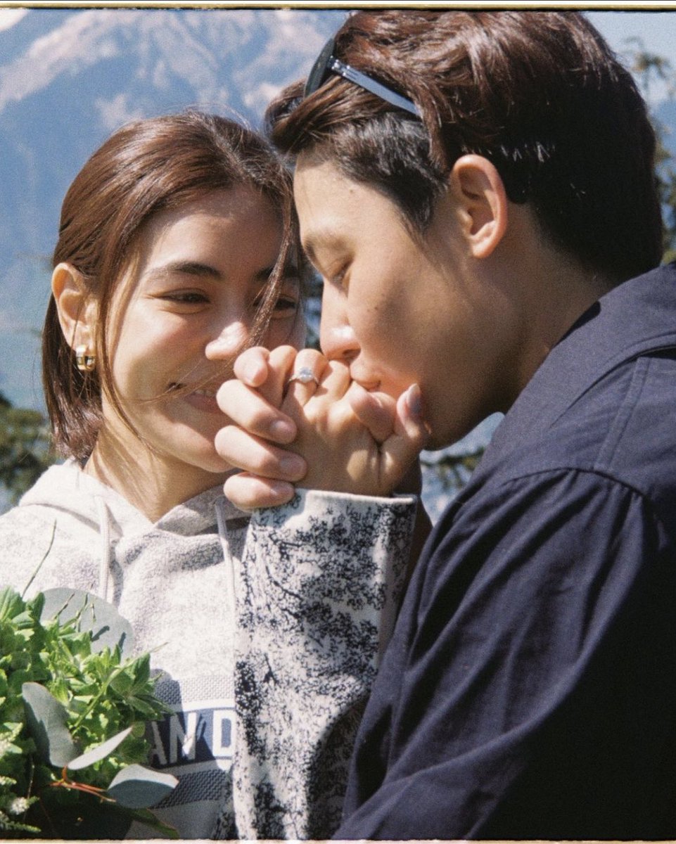 I said Yes to my best friend and the love of my life..💍 🤍 #kimmy_kimberley #คิมเบอร์ลี่ #mark_prin #หมากปริญ #หมากคิม