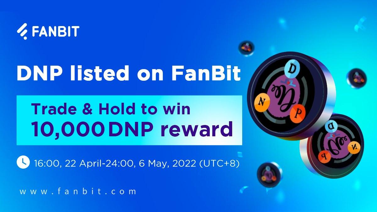 FanBitOfficial's tweet photo. DNP soon be listed on FanBit!!

👋Stay tuned for the DNP listing!!! @TheDonationPost

😵Hugh trading rewards are coming too!

👇Deposit opens: 16:00, 22 April, 2022(UTC+8)
🫵 Trading starts: 16:00, 23 April, 2022(UTC+8)

See more:https://t.co/uivGFixkLK https://t.co/IJqRcDssQb
