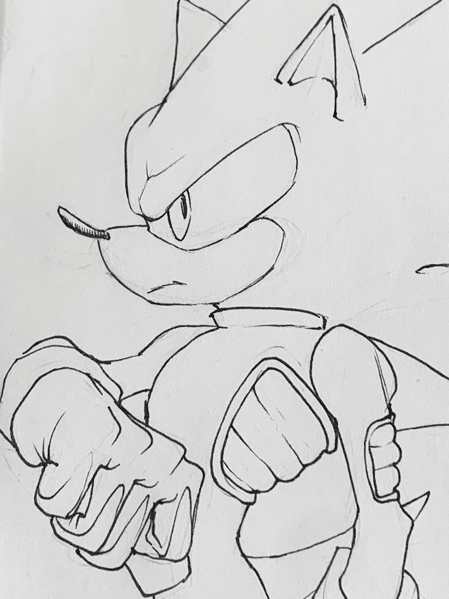 psyhomyart's tweet photo. what’s happening? #sonic #SonicTheHedgehog  #sonicexe #art #artwork #sketch #sketchbook https://t.co/eBoLaYPPW8