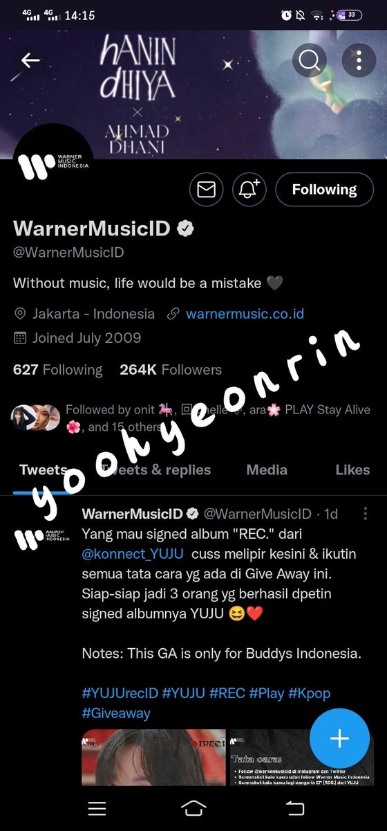 yerawrrin's tweet photo. @WarnerMusicID @konnect_YUJU #YUJURecID 
di album [REC.] ini aku tu bingung yg jadi favorit yg mana, soalnya sealbum enak semuaa alias ini NO SKIP album 😭❣️ bingung asli yg jadi favorit yg mana :") semuanya favoritku ga bisa milih 1 hehe <3

izin tag ya fren @vivizday @kittenglazz93 @yeochinuri https://t.co/azb3uH8IPA