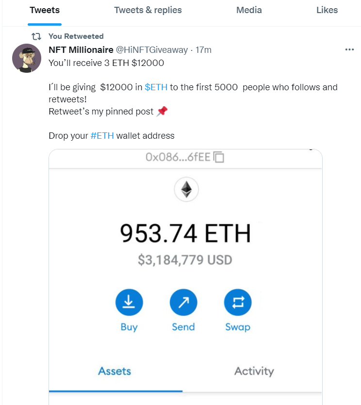 PuyueChain's tweet photo. @HiNFTGiveaway 0xc07b68E1f798d6bD0f6f20e2658C1Dd1522fDc65 https://t.co/yMK3WR10o4