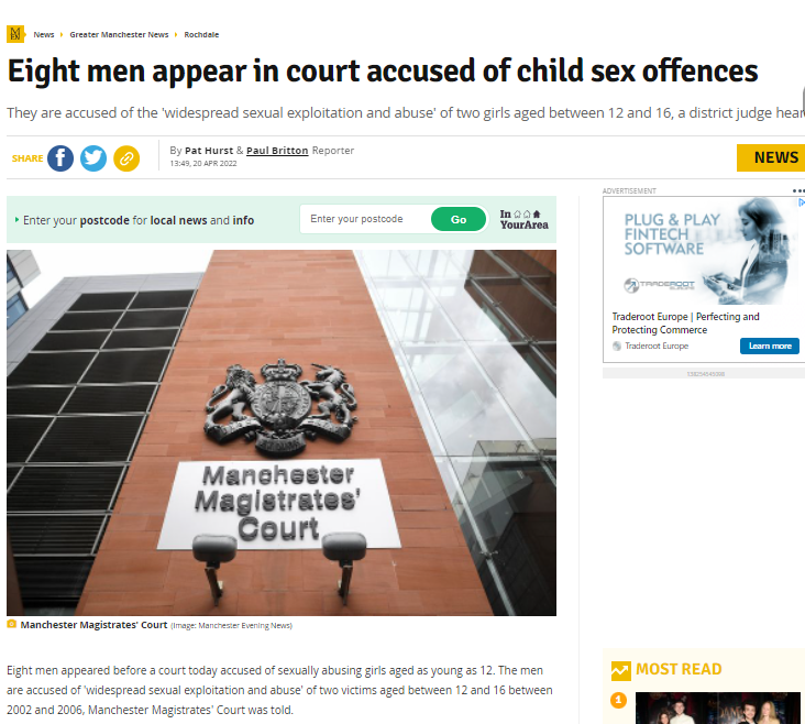 Sharon Dunne On Twitter Rt Daveatherton20 Eight Men From Rochdale Are To Be Put On Trial For 