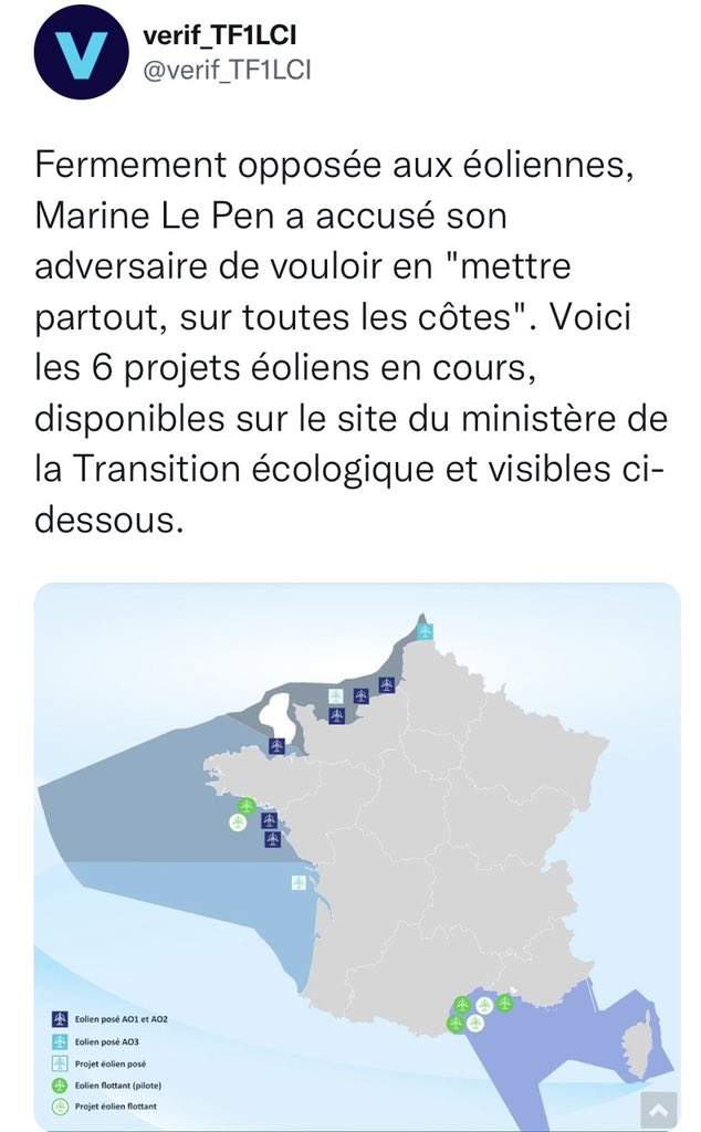 HeleneLaporteRN's tweet photo. Lors du #DébatMarineMacron, @MLP_officiel a démontré une parfaite connaissance et maîtrise de tous les sujets abordés. Les « fact-checkeurs » sont unanimes. ⤵️ #MarinePrésidente #TousSaufMacron #2022LeDébat https://t.co/dRh3IaCuPp