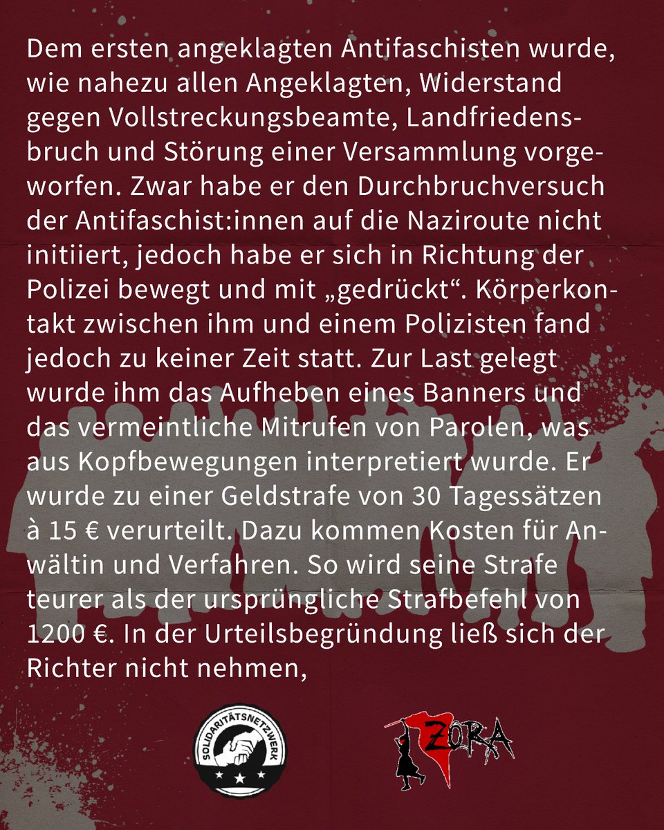 solinetzkoeln's tweet photo. Am Dienstag haben erneut Prozesse gegen Nazi-Gegner:innen vor dem Amtsgericht Sinzig stattgefunden.
#RemagenNazifrei #Remagen #BlockZHG #Antifa #Antirepression #RoteHilfe #ZoraKoeln #Zora #SoliNetz #SoliNetzKoeln https://t.co/6HDbxkxmHP