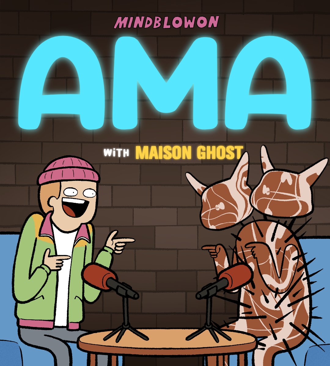 Mindblowon Universe is visiting <a href="/MaisonGhost/">Maison Ghost</a> on Friday, 22 Apr at 3:00 PM UTC. ttyl fren!!!
