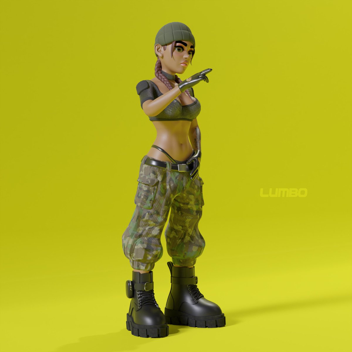 Lum3o's tweet photo. Female Character Practice https://t.co/HNVWK8gRQk