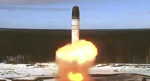 Запущенная в рамках государственных испытаний МБР РС-28 «Сармат» успешно поразила цель на Камчатке
politik.su/archives/62977