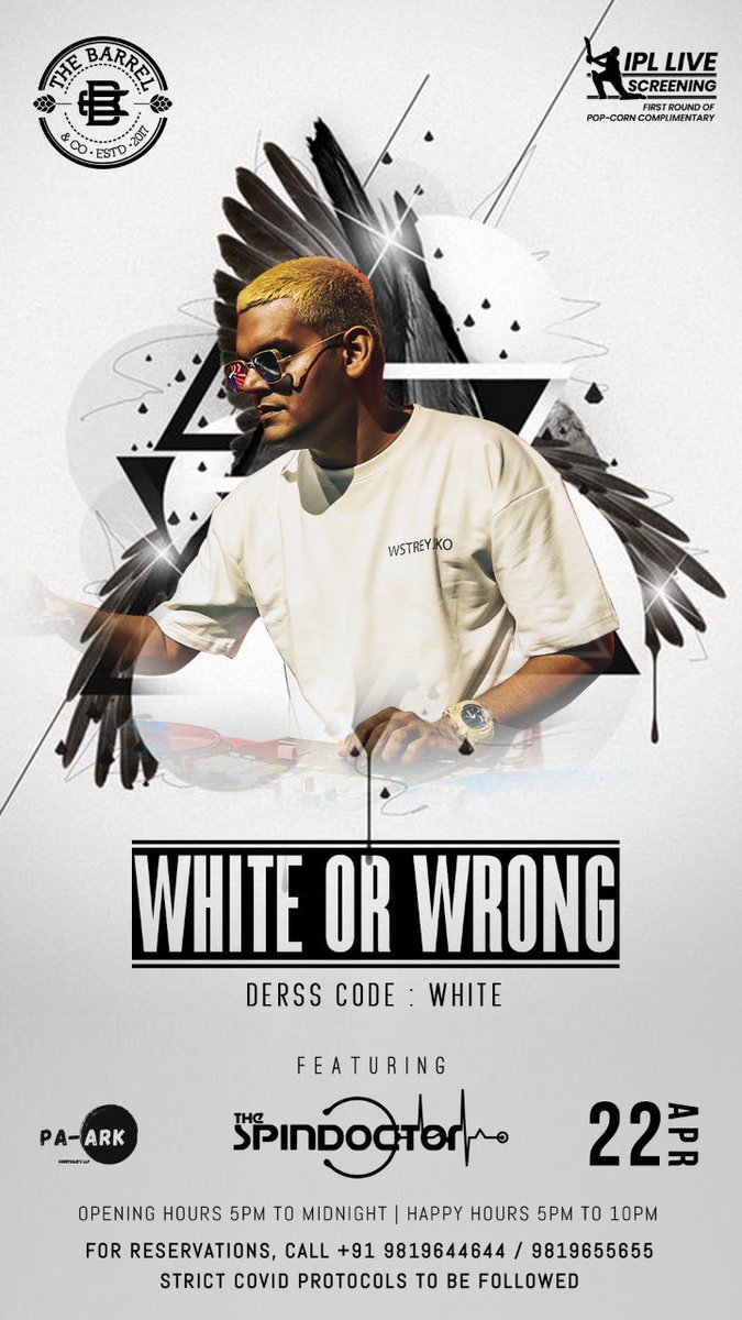 Barrel Mumbai tomorrow!