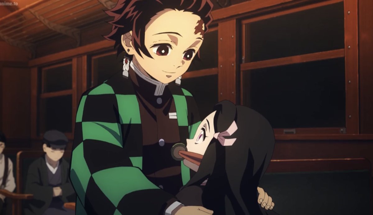kagefies's tweet photo. They are so adorable :( 

#siblings #siblinglove #鬼滅の刃無限列車編 #鬼滅の刃 #tanjiro #tanjirokamado #nezuko #nezukokamado #DemonSlayer #kimetsunoyaiba https://t.co/2h8ciErRIk