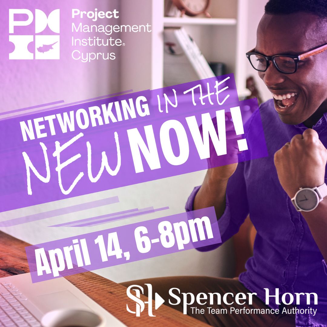 On the 14th of April we were honored to host <a href="/SpencerHorn/">Spencer Horn</a>  for the online professional development event #Networking_in_the_New_Now. Always a pleasure <a href="/SpencerHorn/">Spencer Horn</a>! Stay tuned for the next professional activity of <a href="/PMI_Cyprus/">PMI Cyprus Chapter</a> !

#networking #NewEra #PMI_Cyprus