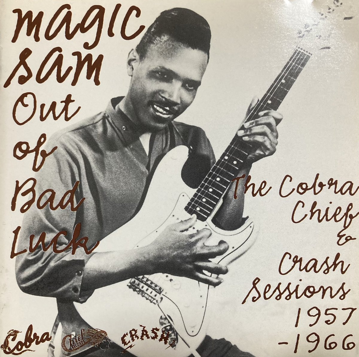 KingGuitarClass's tweet image. 昨日の1曲！
Magic Sam, 
Out Of Bad Luck.
youtube.com/watch?v=Wrtla7…
#blues
#cobrarecords 
#magicsam