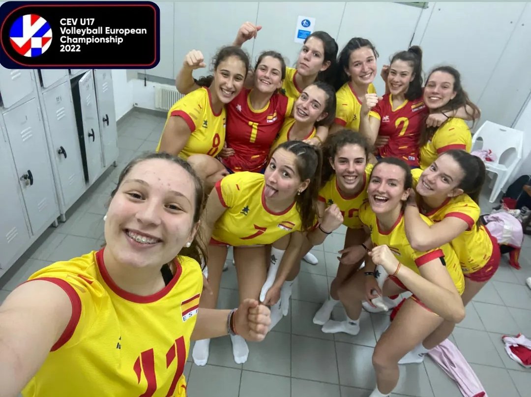 campusvoley's tweet photo. Nuestra campusera Blanca Jiménez de Lucas se encuentra en Bulgaria con la selección Sub17 representando a nuestro país!! Hoy a las 14:30 se estrenarán en el Pre-Europeo. Os dejamos el enlace https://t.co/HTYgElCZSo Suerte Blanca a por todas!!! 💪🏼🇪🇦 https://t.co/CkdMJEkDbC