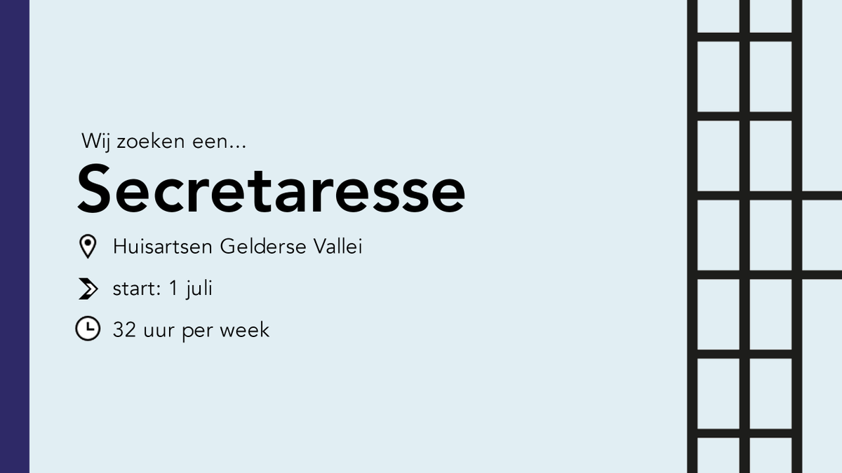 HAGV_nl's tweet photo. #vacature | 𝐒𝐞𝐜𝐫𝐞𝐭𝐚𝐫𝐞𝐬𝐬𝐞

Beschrijft men jou als energiek, proactief, stressbestendig, representatief en vooral servicegericht? Dan zoeken we jou! 

Bekijk onze website ➡️ https://t.co/5IW2u9fEVu https://t.co/fcxvdG3AUo
