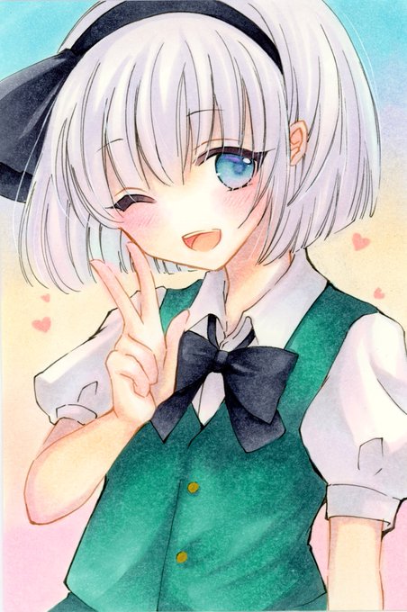 東風谷早苗 「早苗さん 例大祭で委託していただくミニ色紙 #東方