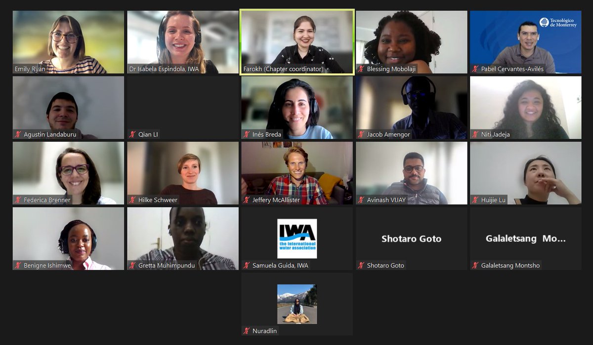 From Yesterday: Our YWP Get-Together brought together young water professionals &amp; <a href="/IWAHQ/">International Water Association</a> members from around the world 🗺️. We are proud of these #ywps!