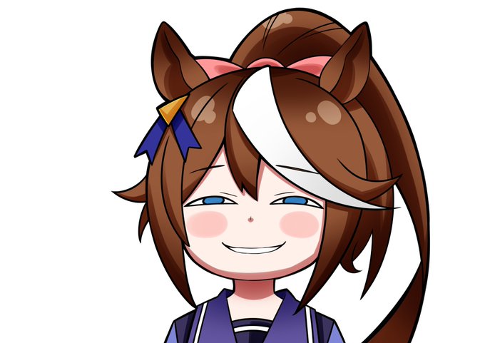 よゆうのえみをするテイオー
※ネタ被りしていたらごめんなさい
#ウマ娘 