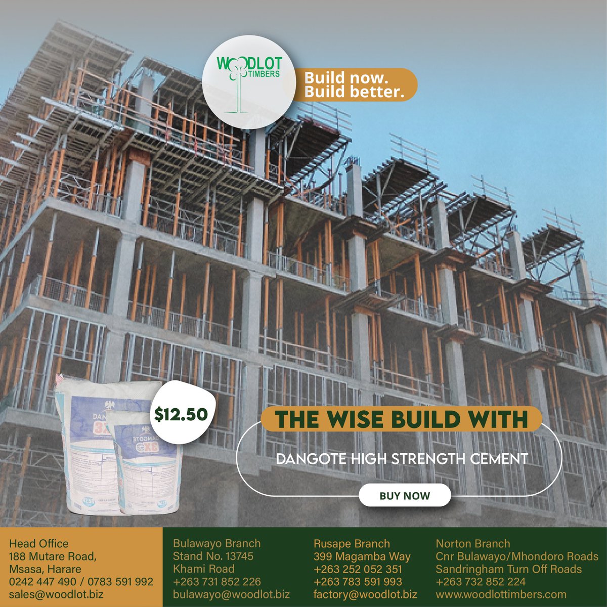 woodlottimbersz's tweet photo. Start building now. And do it right from the start. Dangote high strength cement inopedza basa🔥
#cement #dangotehighstrengthcement #timber #poles #treatedpoles #roofingtrusses https://t.co/GmjnAwPqLz