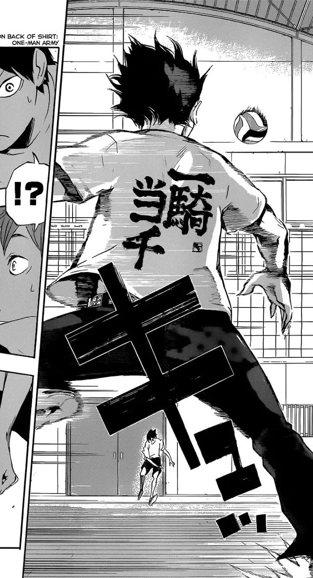 suckerforyuu's tweet photo. the coolest haikyuu character is back!!! https://t.co/hD900Y5dQY