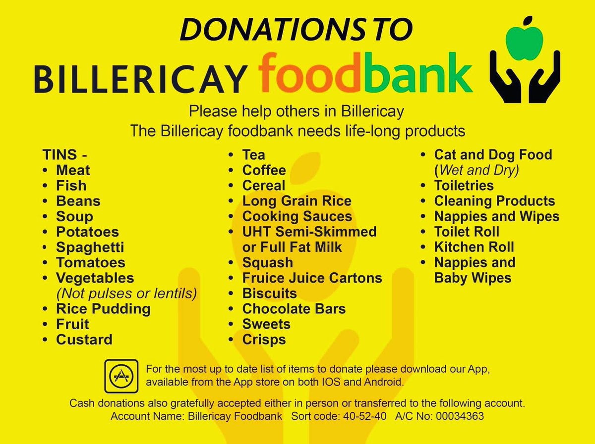 Can you support the <a href="/BankBillericay/">Billericay Food Bank</a> #Billericay #Foodbank