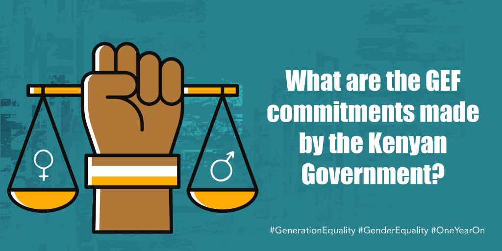 AkiliDada's tweet photo. Let's get into it!

What are the GEF commitments made by the Kenyan Government? 

#GenerationEquality #GenderEquality #OneYearOn 

@CREAWKenya @FemnetProg @GROOTSKenya @kefeado @KLandalliance @SDGsKenyaForum. https://t.co/sjca7fejmn