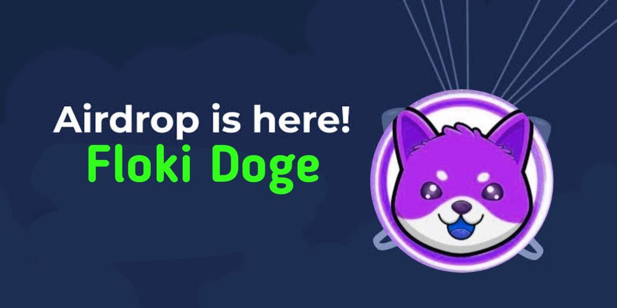 pipeflarelover's tweet photo. 💧#AIRDROP : #FlokiDoge💧

🎁 Reward: 25,000 $FLD ( ~5$ )
👨‍👨‍👦 Ref: 25,000 $FLD ( ~5$ )
🚧 Rating: ⭐️⭐️⭐️⭐️⭐
💰 Chain: TOMO | #Metamask

🚨 End Date: 25 May, 2022 
⏰ Withdraw: 75,000 $FLD
🏆 Winners: For all

🔗 Airdrop Link:
https://t.co/KKkJOixVtJ https://t.co/9rHCo7HNbR