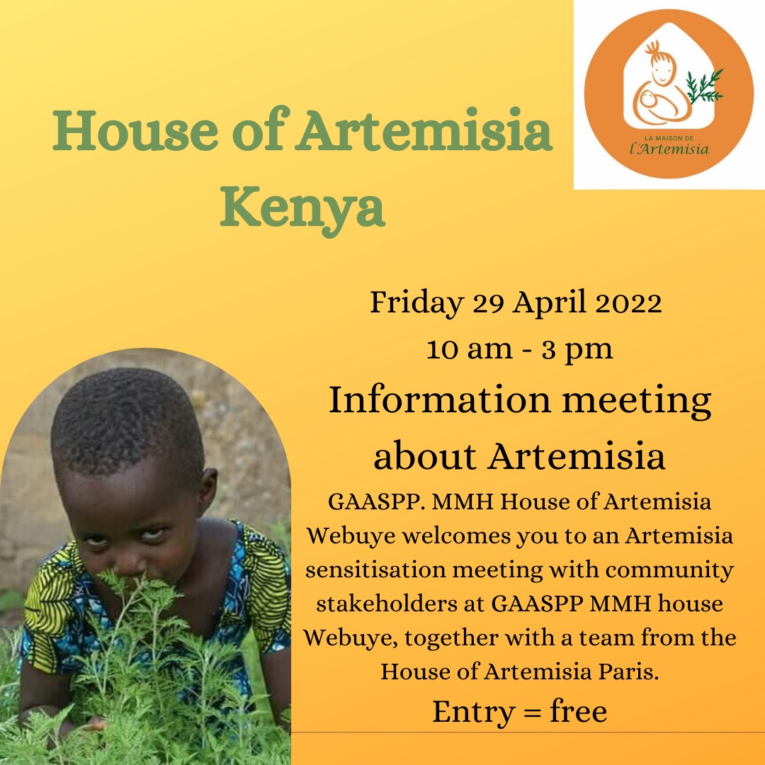 ArtemisiaMaison's tweet photo. The team of @ArtemisiaMaison  France will be in #Kenya at the end of April - beginning of May to meet all its partners who are developing #Artemisia to fight against malaria 🌿
Come and meet us near #Nairobi, in #Kitale, #Webuye and #Tongaren https://t.co/7qvjYExFbO