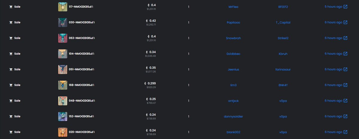 10 Secondary Sales after <a href="/free_handNFT/">Free Hand</a> @mlted_eth space?! ❤️‍🔥❤️‍🔥