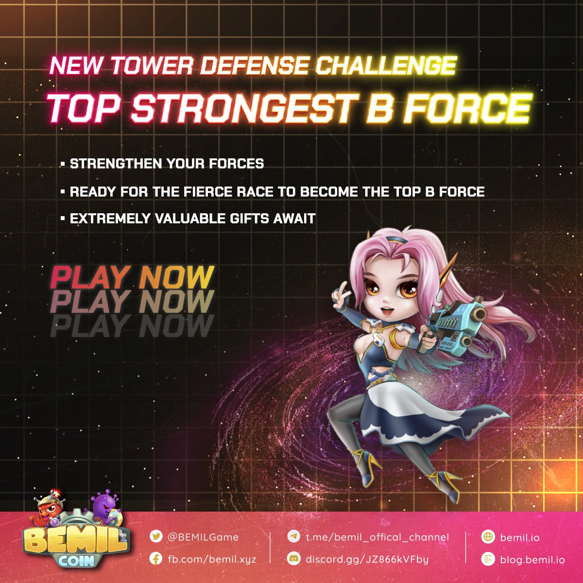 Lizza2508's tweet photo. @BNBCHAIN This is a great event! I will definitely join! Thanks @BemilGame  ! 😍😍😍
#Bemil #Bemil_new_era #movetoearn #playtoearn #BSC #NFT #Gamefi #Metaverse #MVBIV #Bemilgame https://t.co/wNfJTMaFCU