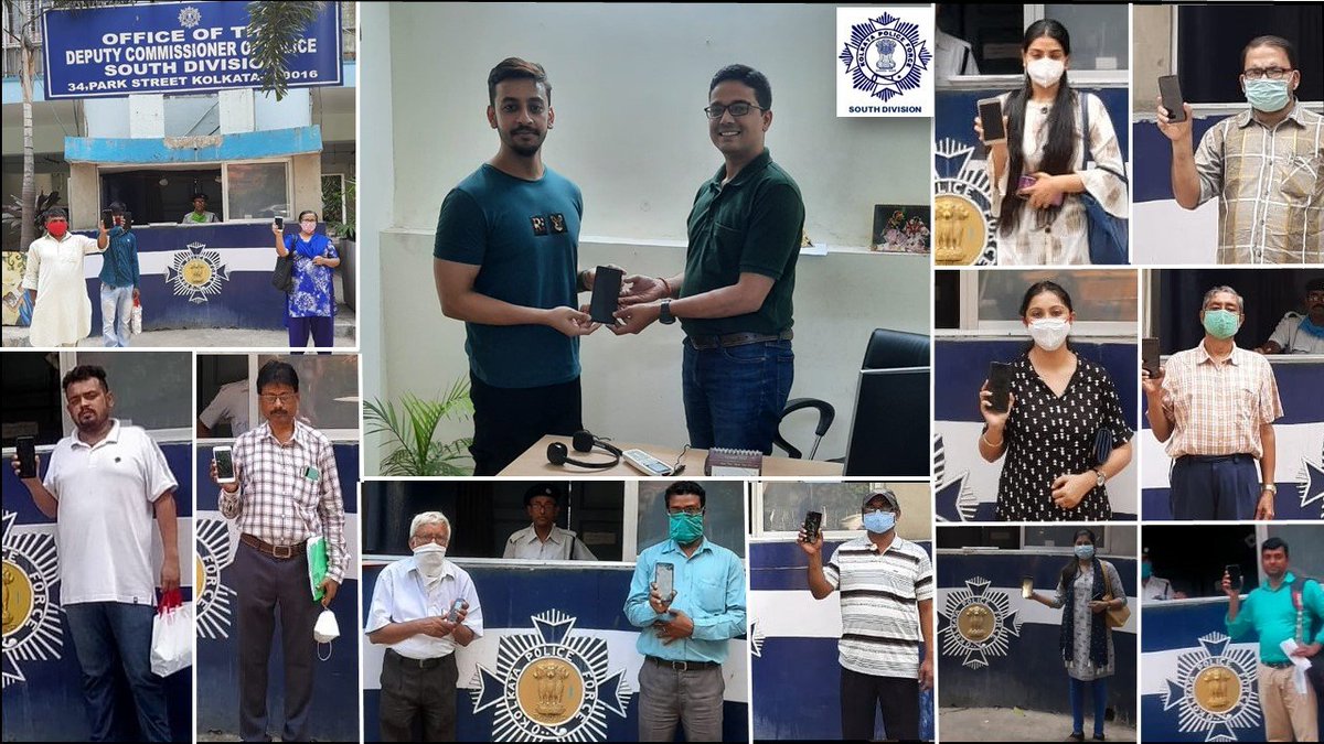 KPSouthDiv's tweet photo. #LostRecovered
Days and people are different, purpose remained same! 

Lost mobiles were recovered and handed over to it's owners.

Celebrity film actor Bony Sengupta appeared as one amongst the beneficiaries. #WeCareWeDare

@KolkataPolice @CPKolkata @KPDetectiveDept https://t.co/XHMnFl3lgf