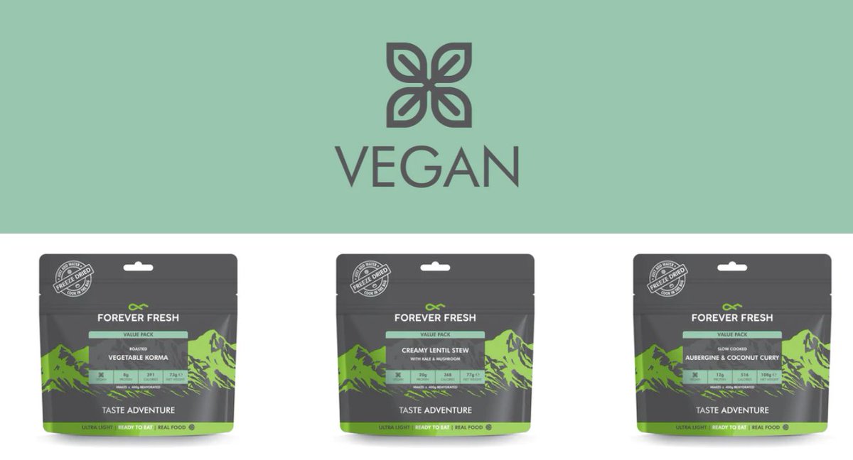 vuurtoring's tweet photo. Well done Forever Fresh Food...their range keep expanding.
Order here: https://t.co/ILnvCSHfNd  

#freezedried #hikingfood #hiking https://t.co/u1NnGTYpis