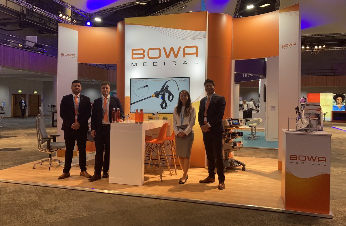 BOWAMEDICALUK's tweet photo. @BOWAMEDICALUK Team are looking forward to welcoming the delegates on our new stand at the #BSGE2022 ASM and demonstrating our premium #gynaecology product portfolio. @BSGE https://t.co/HfKOQPaNUE