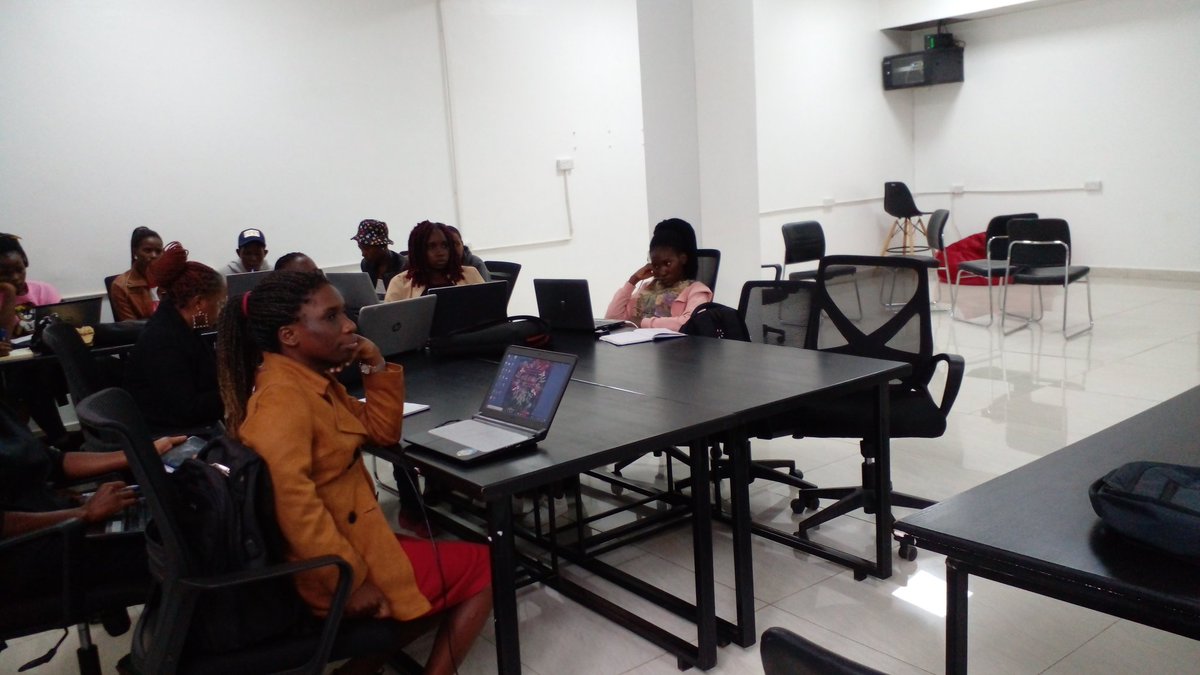 lizprossy's tweet photo. Easter week got us learning postman the ladies are now choosing whether they prefer to be backend devs or frontend. We have more questions coming in as we wrap up database. #100DaysOfCode #codequeen #WomenWhoCode kudos @ETCeducation @armstrongsenior https://t.co/uBS02Tqo3n