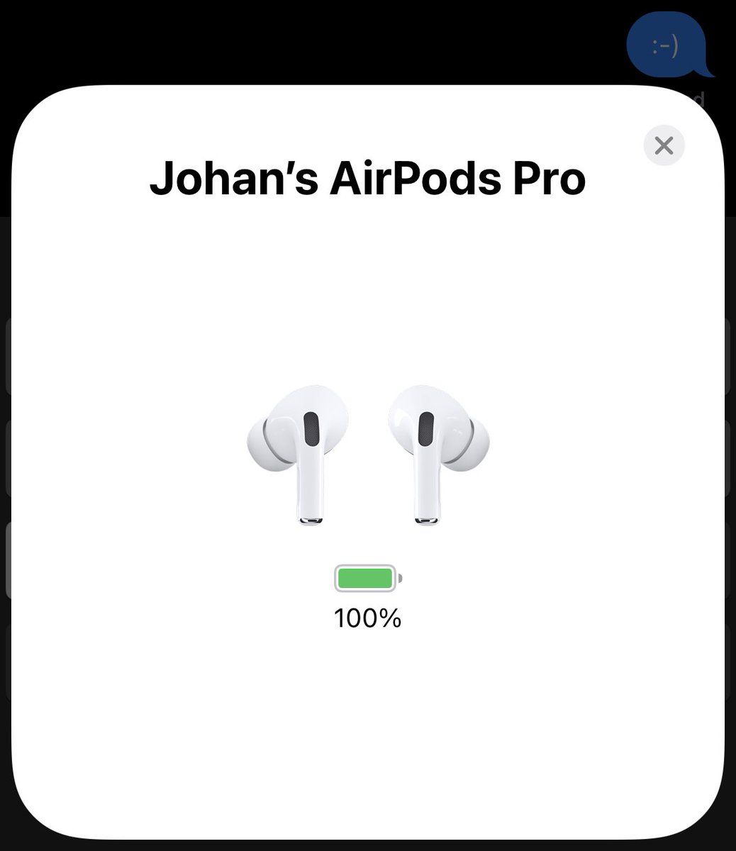 Gatada's tweet photo. I’ve always found this screen a bit annoying, as I cannot see any obvious way to confirm that I want the headphones to connect..

Swiping - feels like dismissing the headphones? And pressing the tiny cross, closes the dialog? Neither option gives me the result I want. https://t.co/hu9AfnDRzO