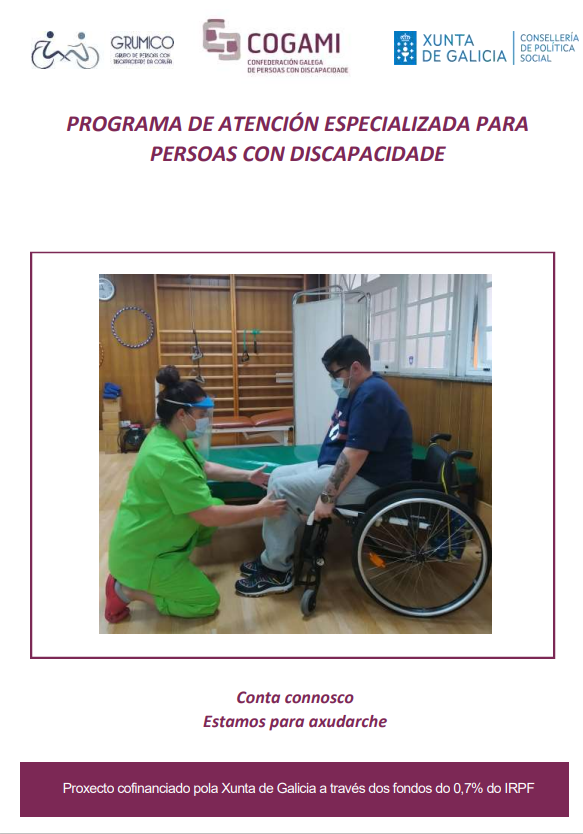grumico1's tweet photo. Grazas a marcar a #XSolidaria na declaración da renda, pódese levar a cabo o "Programa de atención especializada para persoas con discapacidade" que neste caso executa GRUMICO e xestiona COGAMI e do que se benefician unhas 75 persoas usuarias. https://t.co/P6DYK1dy8L