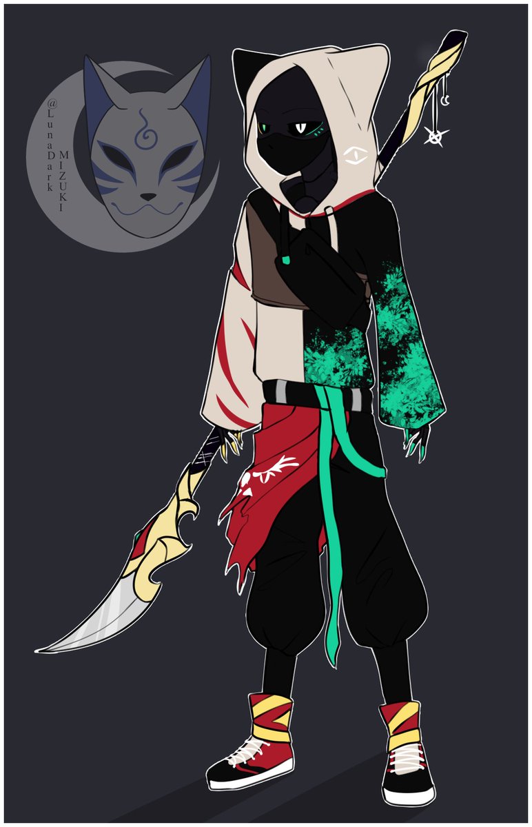 _Luna_Dark's tweet photo. 🎐New Maskot
Perhaps in the future there will be changes in clothing, this is not the final image. https://t.co/IQSJyN8nG6