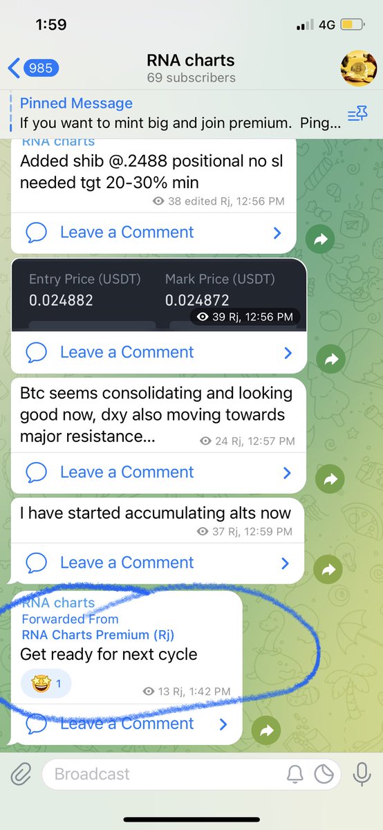 RnaCharts's tweet photo. Get ready for next bull cycle.. ppl are again bear… we alerting this second time in advance for the bull cycle.. join our free telegram channel if you want live updates https://t.co/xOQYJjsAQ3