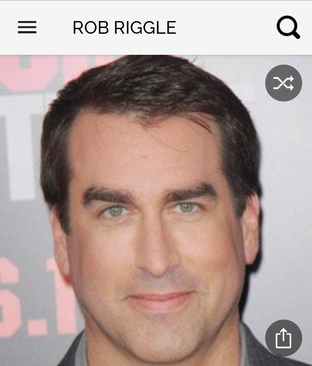 Happy Birthday to this great comedian.  Happy Birthday to Rob Riggle 