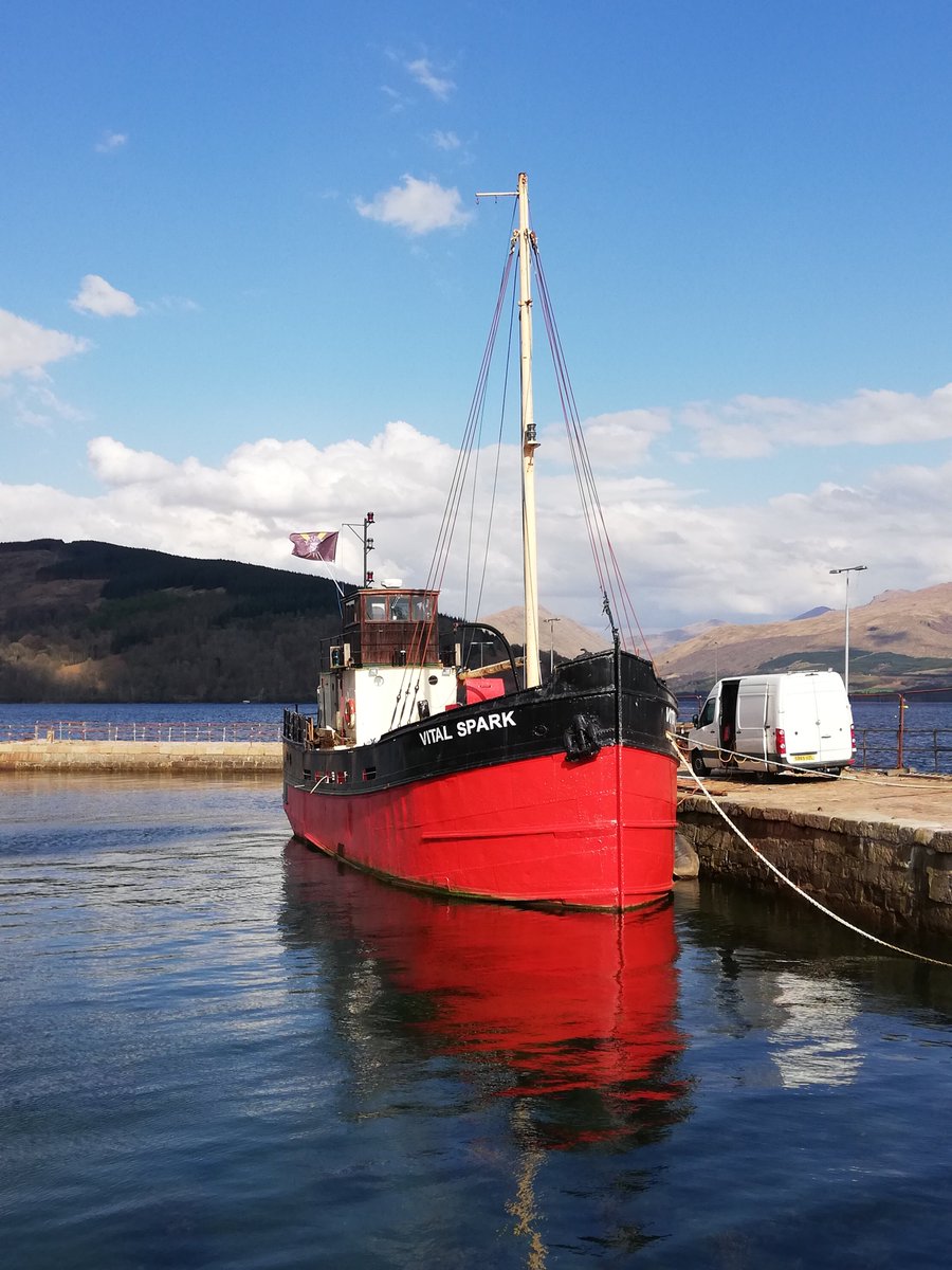 bitaboutbritain's tweet photo. Vital Spark #Inverrary #Argyll #Scotland https://t.co/JvN4VYw2LW