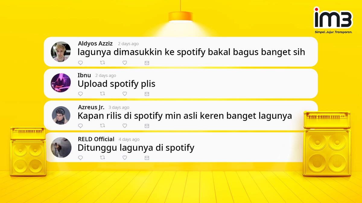 indosatim3's tweet photo. Jadi, siapa lagi nih yang nungguin Alunan Temu rilis di platform musik digital? 👀 https://t.co/3gNJdicqyM