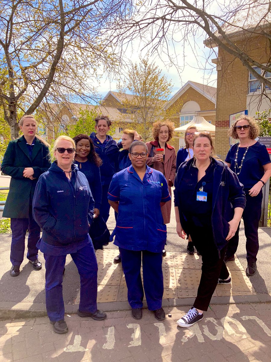 Barnet Hospital  started their Well-being Walking Wednesdays yesterday in the sunshine, under the leadership of  <a href="/kirby_deborah/">Deborah Kirby</a> Please come and join the group at 13.00 every Wednesday. #Walkingwednesday