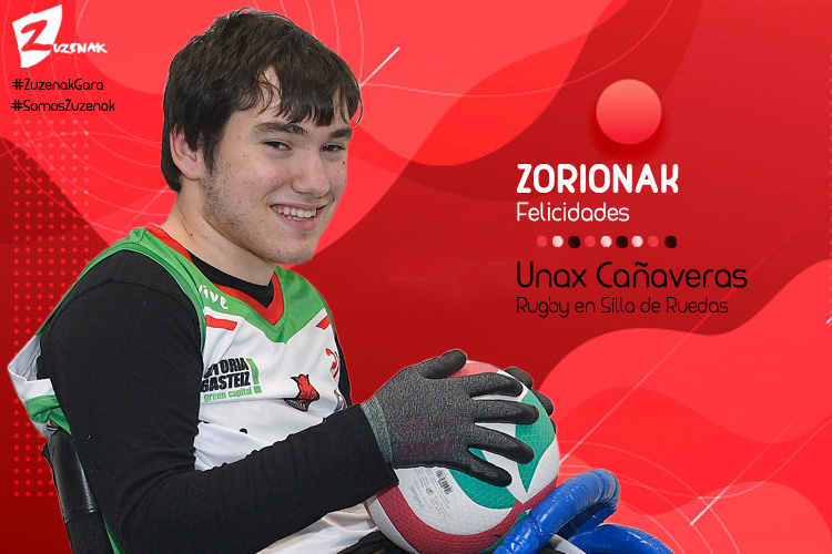 zuzenakclub's tweet photo. ZORIONAK Unax Cañaveras #rugbysilla
Disfruta de tu día.
Orgullos@s de que formes parte de la familia Zuzenak
FELICIDADES ‼️‼️😉 https://t.co/RFl7fqCrj2