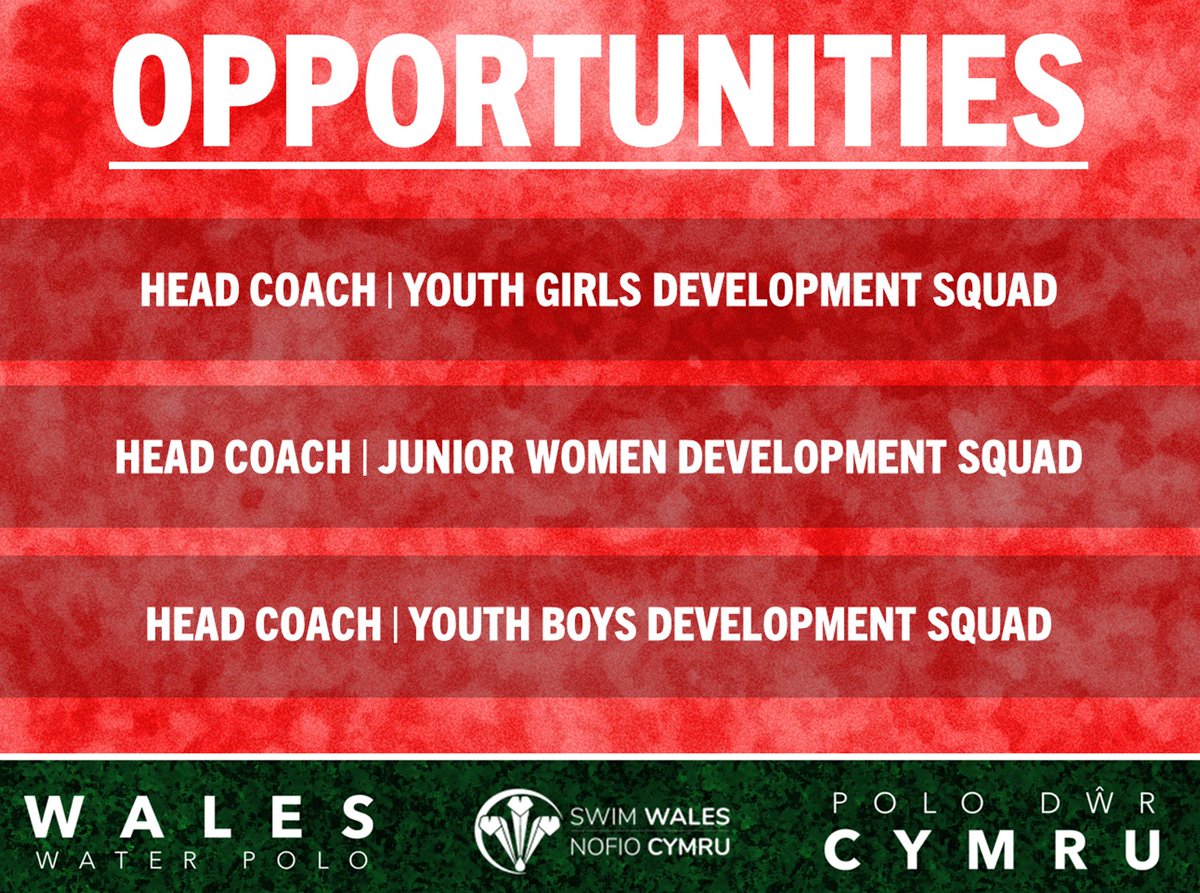 Applications for our opportunities close in FOUR DAYS!🚨🚨🚨

For more info and to apply👇
swimwales.org/pages/job-oppo…