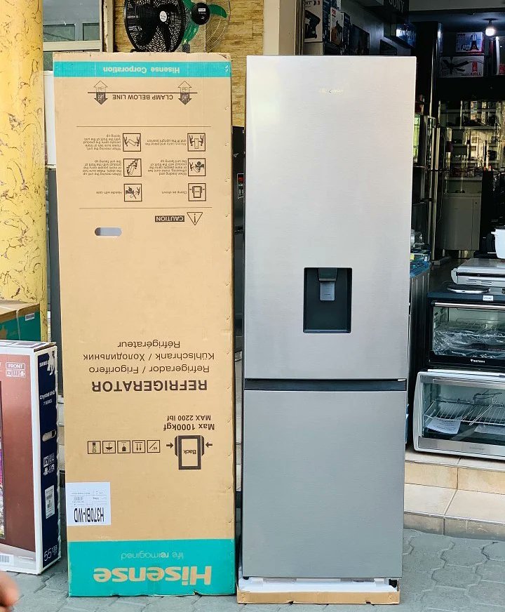 lii_anthonio's tweet photo. HISENSE FRIDGE WITH WATER DISPENSER

Tshs 1,050,000

✔️Lita 269
✔️Water dispenser
✔️Silver color
✔️Down freezer with draws
✔️Up refrigerator

Free home delivery 🚚

CONTACT ☎️
0766142279 
#twittergulio
#sokonileo #nipedili https://t.co/b4hwj2HHbU