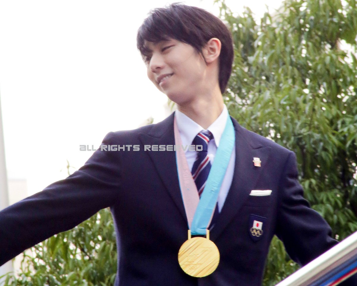 daisychain_ph's tweet photo. 普段の羽生さんの好きな表情
（伝わりますか？）

#figph #平昌五輪優勝パレード https://t.co/Ny3tGVQTzb