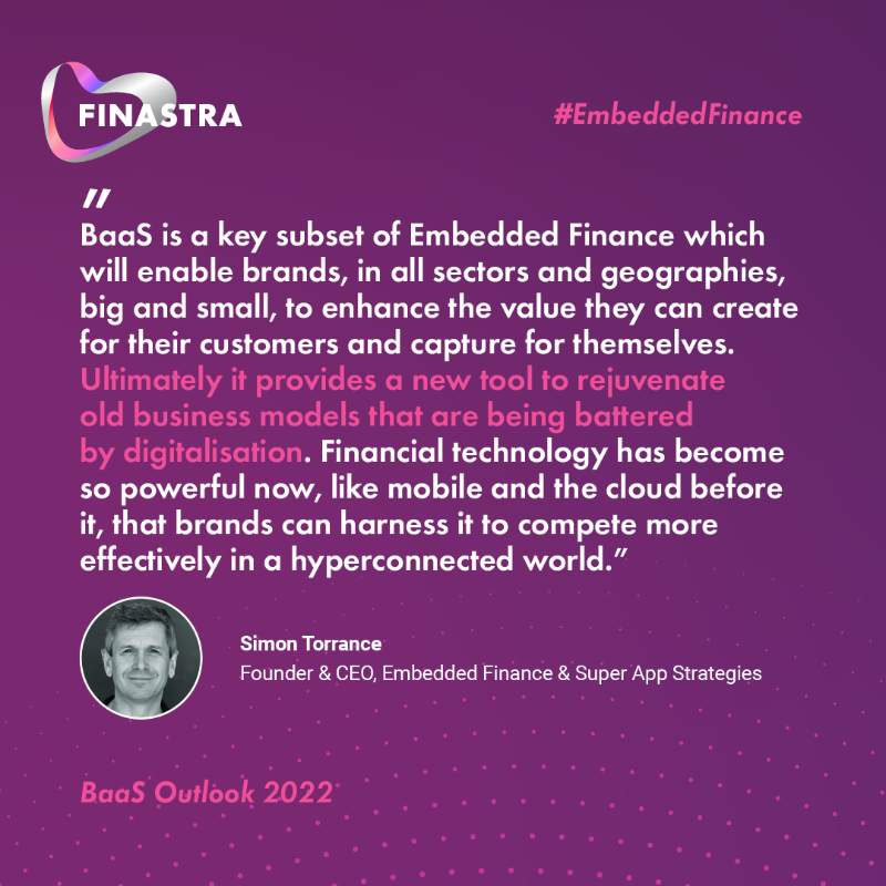 FinastraFS's tweet photo. 💡 #BaaS is the new frontier for financial services, enabling businesses to pass on end-to-end products and services to their customers. Find out more from our newest paper!

#BankingAsAService #EmbeddedFinance
