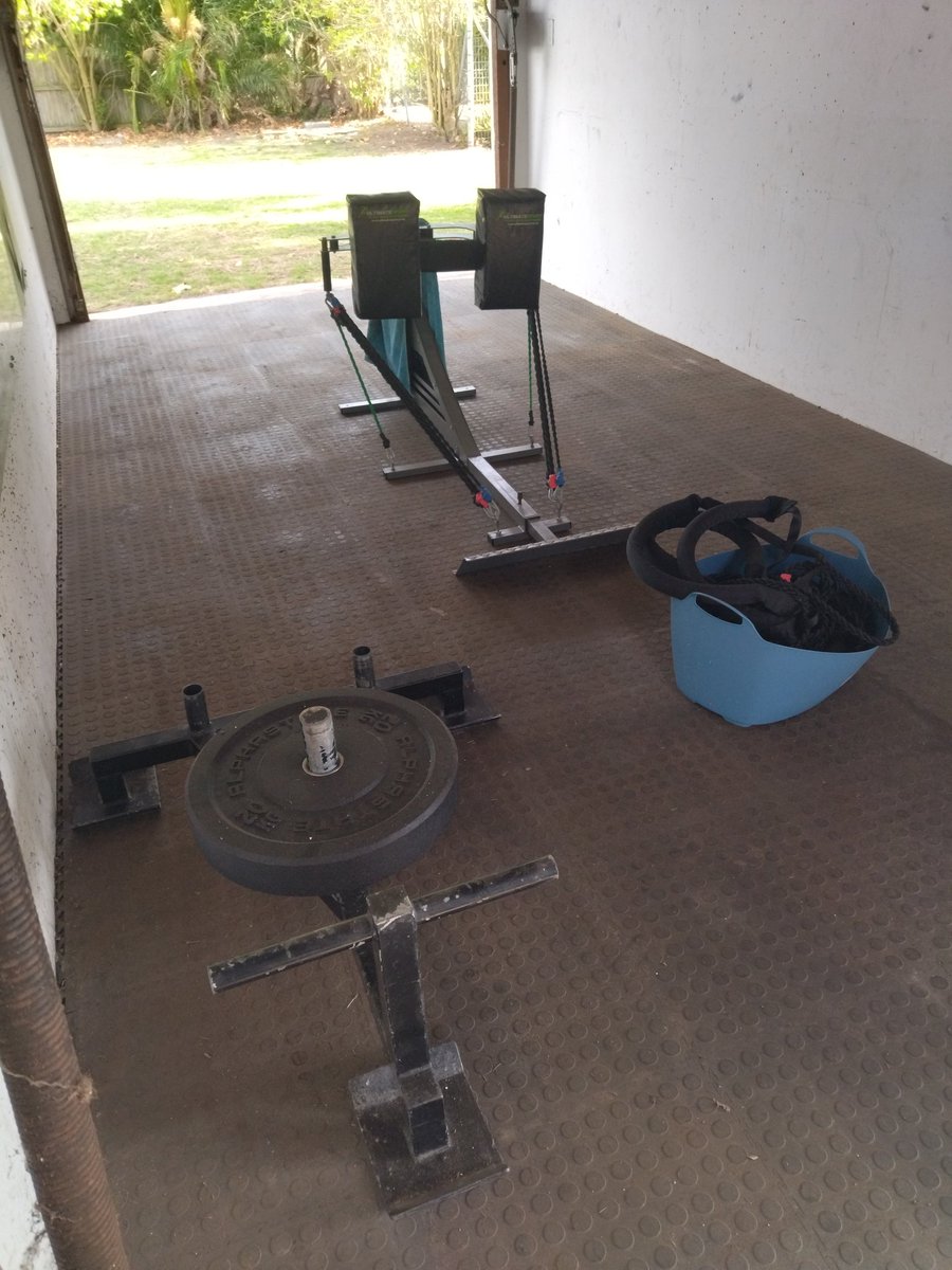 TankLanning's tweet photo. Tank's new torture chamber taking shape .... #scrumschool https://t.co/vxFGlWc466